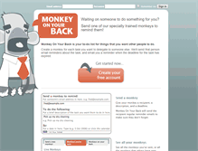 Tablet Screenshot of monkeyon.com